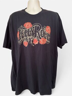 Jelly Roll Red Roses Tattoo Dreams Don’t Die Country Western Graphic Tee 2XL